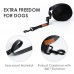 Looxmeer Dog Training Lead, 30m/98ft Strong Nylon Recall Obedience Training Leads for dogs with Padded Handle & Storage Bag, Extra Long Line Dog Leash for Tracking, Walking, Camping Play, Backyard